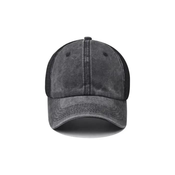Casquette de baseball en coton lavé tendance