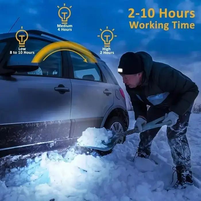 Bonnet LED avec lumière unisexe