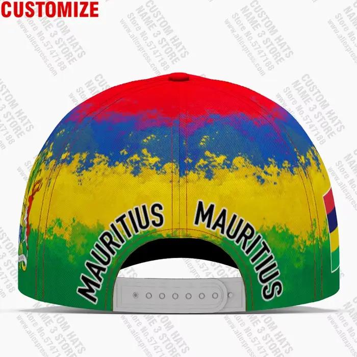 Casquette de baseball Maurice personnalisée avec nom et logo de l'équipe