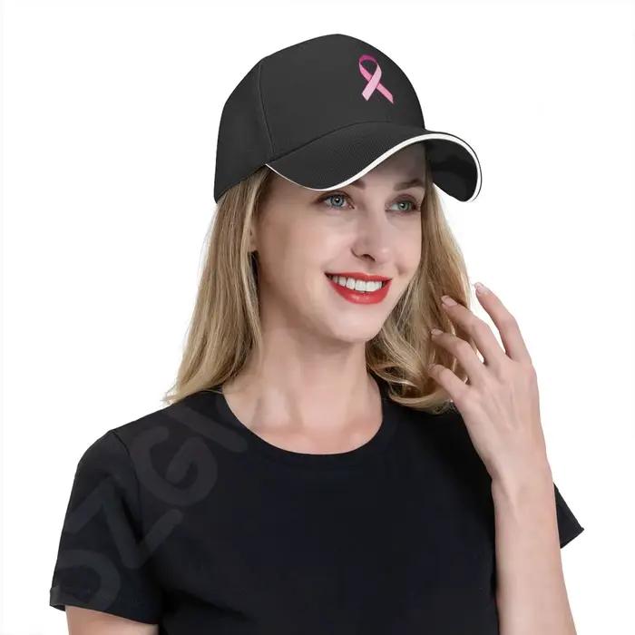 Casquette de Baseball avec ruban rose pour femmes