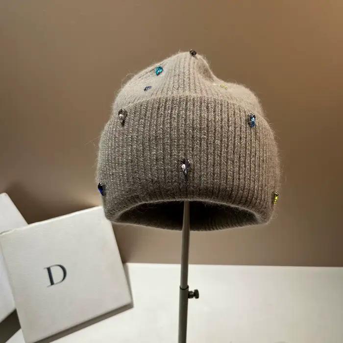 Chapeau d'hiver avec nœud bal inodrill pour hommes et femmes