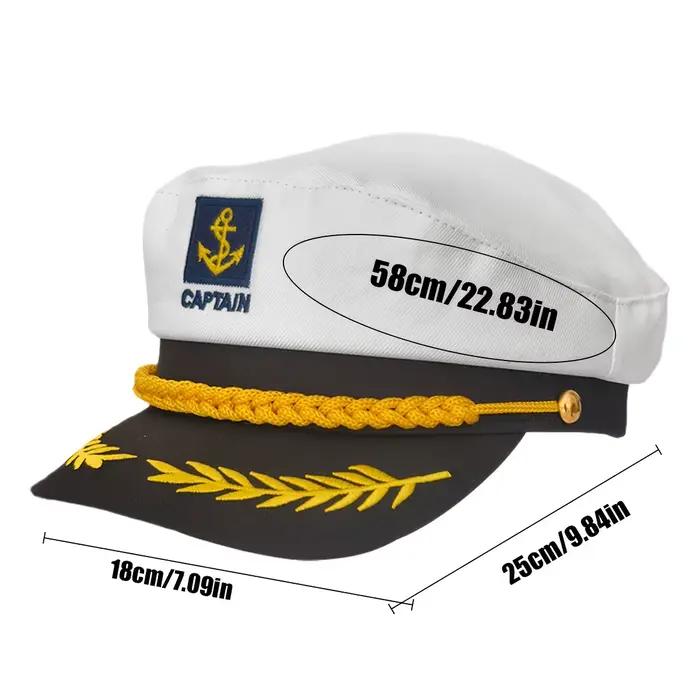 Chapeau de capitaine de yacht