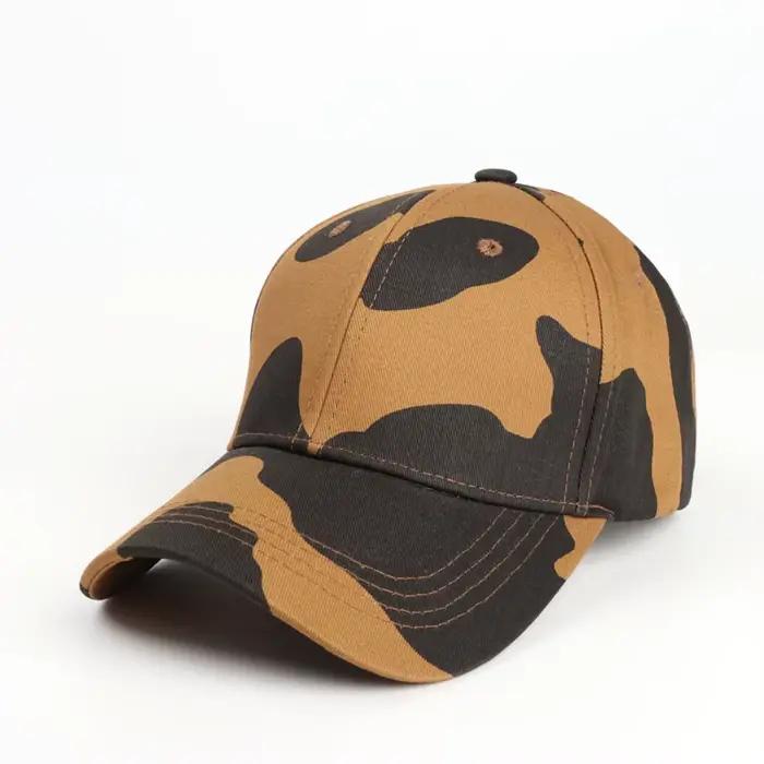 Casquette de baseball à motif vache à carreaux