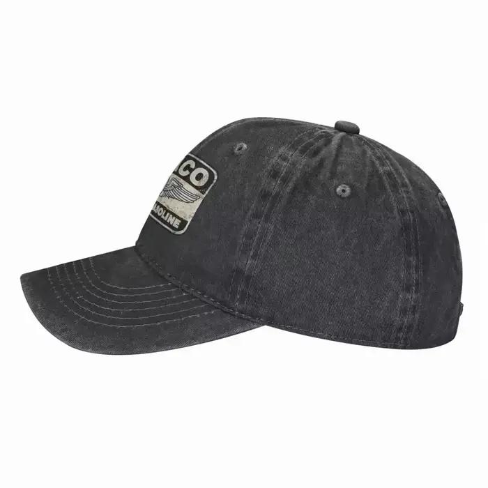Texaco signe Denim casquette de Baseball Wotor huile hommes femmes imprimer Hip Hop chapeaux décontracté chasse Camping