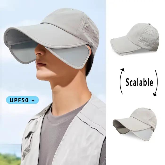 Chapeau de protection solaire pour hommes