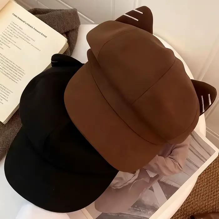 Béret oreilles de chat pour femmes