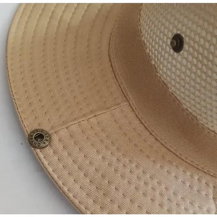 Chapeau de pêche en maille d'été