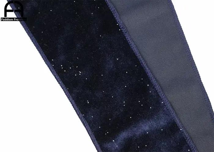 Nouveau luxe hommes brillant velours Durags Turban Bandana bandeau