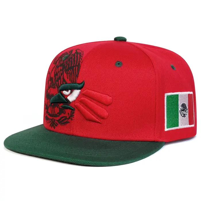 Chapeau hip-hop brodé d'aigle unisexe en polyester pour homme et femme, protection solaire printemps automne occasionnels sorties décontractées