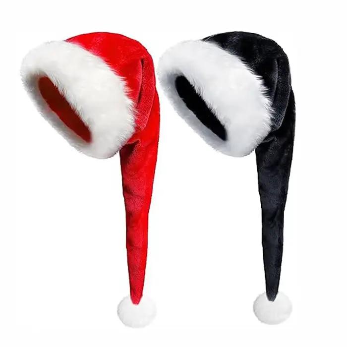 Chapeaux de père noël longs de 75cm