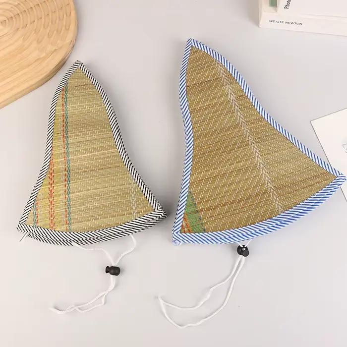 Nouveau chapeau de pêcheur en bambou et rotin chinois