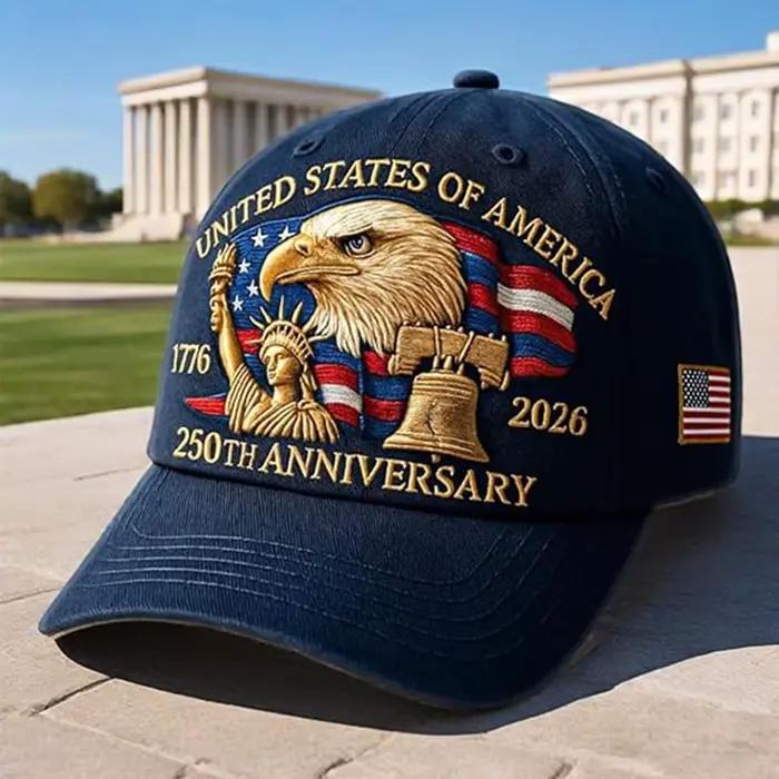 Casquette du 250e anniversaire des États-Unis