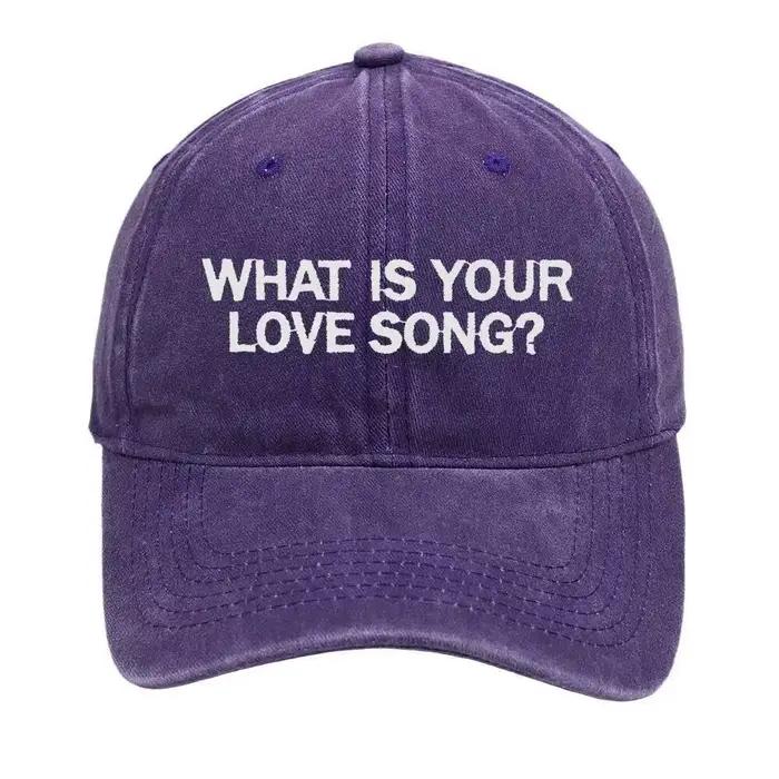 Casquette What Is Your Love Song