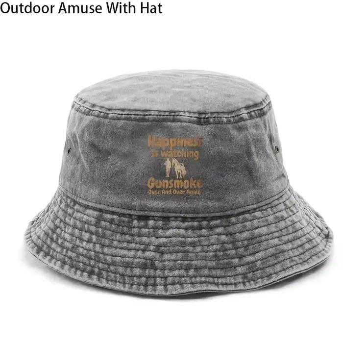 Chapeau bob Street Cool Imprimés Amusants Personnages Alphabétiques Coton Unisexe Protection Solaire Sorties Quotidiennes Occasions Décontractées