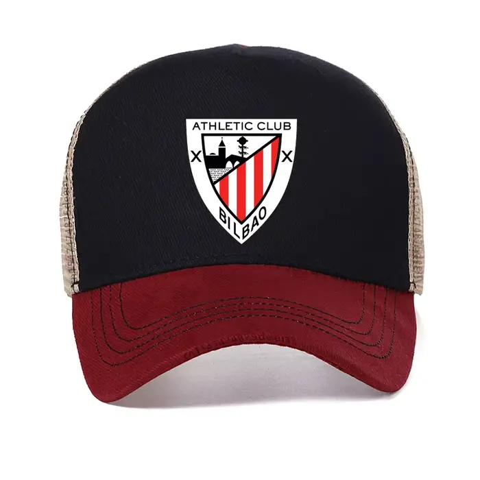 Casquette de baseball Athletic Club de Bilbao coton imprimé pour hommes et femmes toutes saisons décontracté ajustable multicolore occassions sportives et quotidiennes