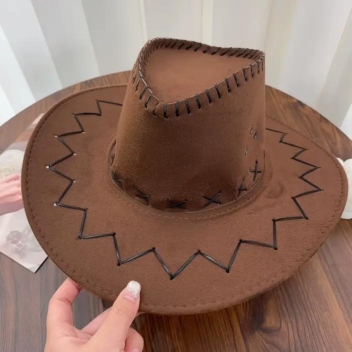 Chapeau de Cowboy Simple pour adultes