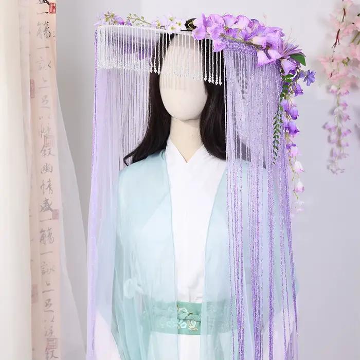 Chapeau à voile Hanfu pour femmes