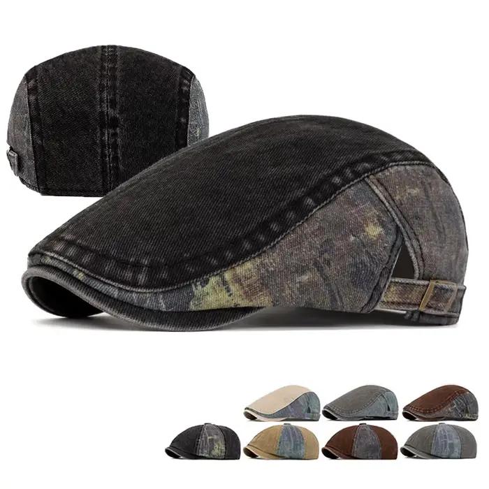 Chapeau sport multifonction béret en coton patchwork pour femmes et hommes printemps été décontracté ajustableOptionsResolverOptionsResolver
