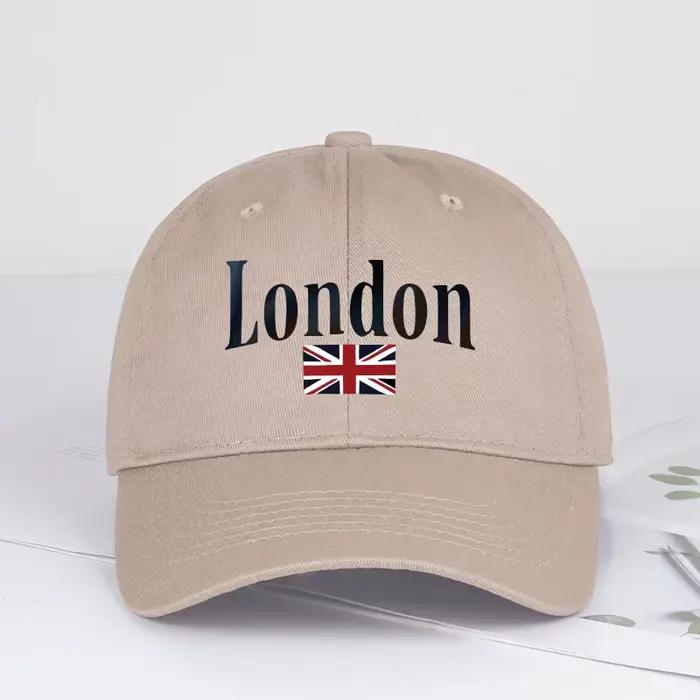 Casquette de baseball à imprimé Union Jack de Londres