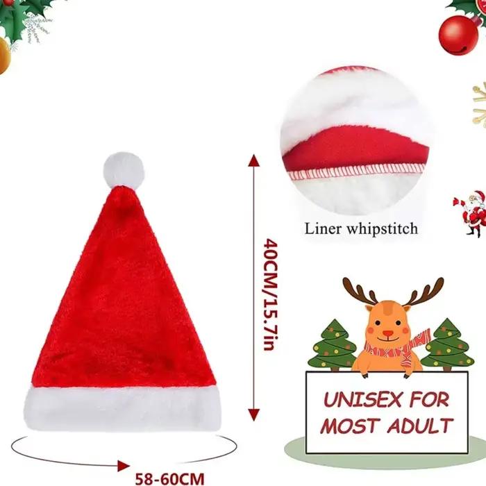 1/2/5 pièces chapeaux de noël Vevelt