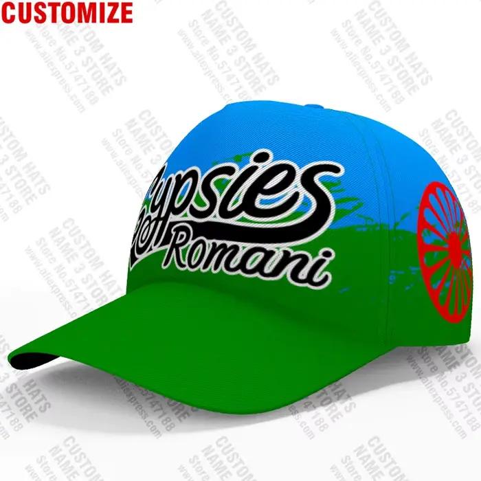 Casquettes de baseball du peuple rom sur mesure avec nom et logo de l'équipe