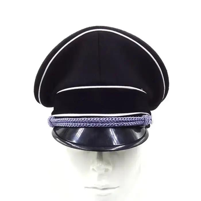 Chapeau en laine vintage pour officier d'élite