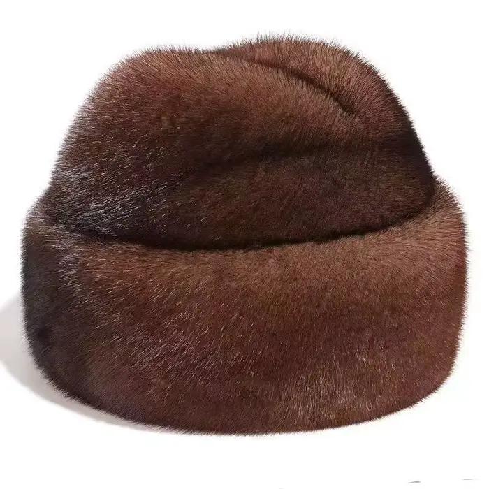 Chapeau élégant homme en polyester marron pour hommes style formel extérieur hiver été automne printemps occaions spéciales