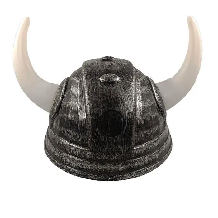 Chapeau en corne de buffle pour cosplay viking, halloween, fêtes costumées et stand photo pour hommes et femmes occassions spéciales