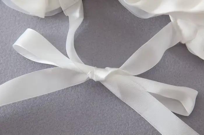 Nouveau chapeau de bébé fleur faite à la main avec perle casquette infantile princesse nouveau-né accessoire pour fête et baptême accessoires 0-12M
