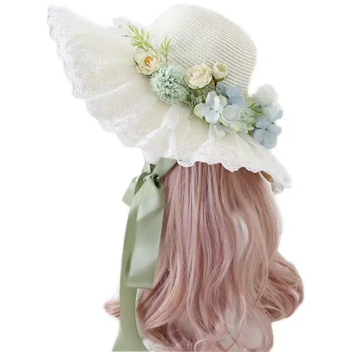 Chapeau de Protection solaire Lolita fait à la main