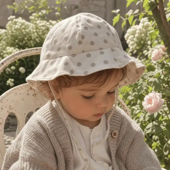 Chapeau Bob Panama à Large Bord pour Bébé
