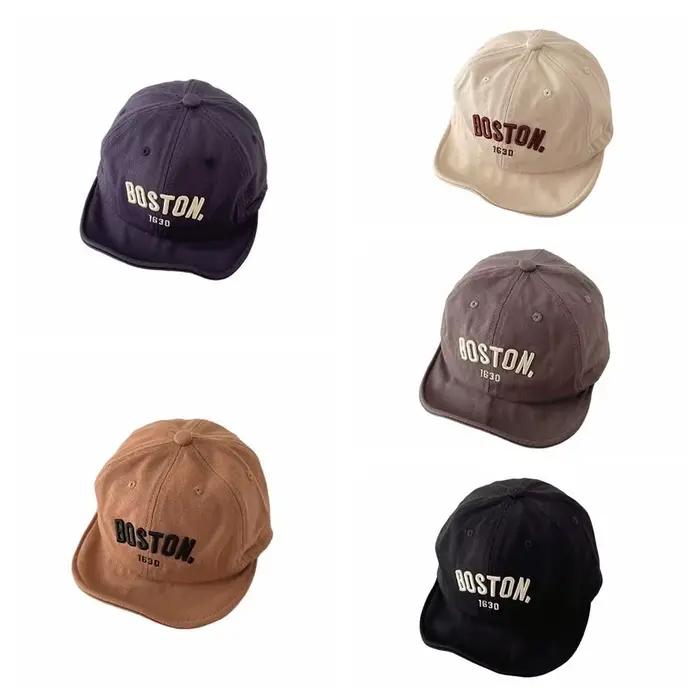 Casquette de baseball vintage brodée pour bébé