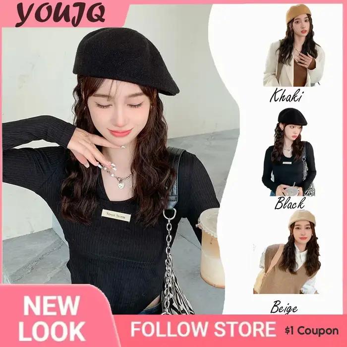 Casquette Newsboy britannique Y2K pour femme