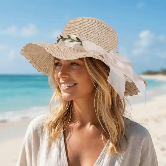 Chapeau de soleil décontracté pour femme