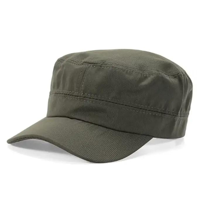 Chapeau en coton de style cadet vintage