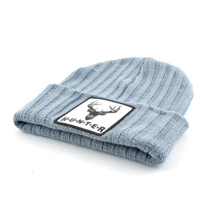 Bonnet Skullies tricoté avec patch animal unisexe pour hommes et femmes, sport décontracté, automne hiver, hip hop, acrylique, multiple couleurs