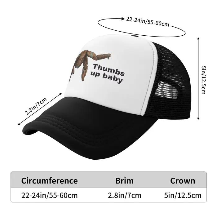 Casquette de camionneur en mousse Project Hail Mary Rocky Thumbs Up pour homme et femme