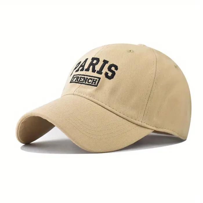 Casquette de baseball unisexe brodée New Paris