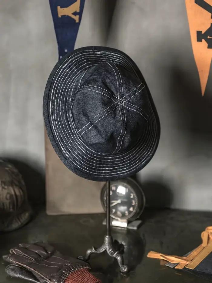 Casquette en jean Daisy CCC Bronson style vintage années 1930 Mae