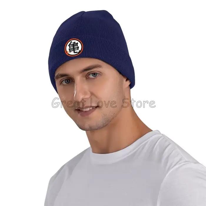 DBZ Kanji imprimer Bonnet chapeaux hommes femmes à la mode en plein air Skullies bonnets automne hiver chaud tête Wrap casquettes pour voyage Camping