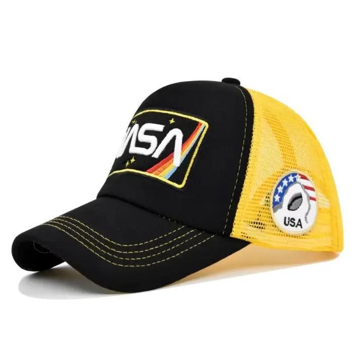 Nouvelle casquette de baseball brodée NASA 3D premium