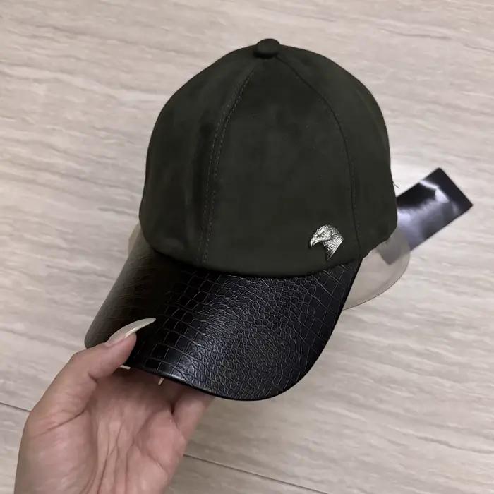 BLLIYOSS 2025 nouvelle casquette de Baseball couleur unie Simple tête d'aigle décontracté Sports de plein air chapeau