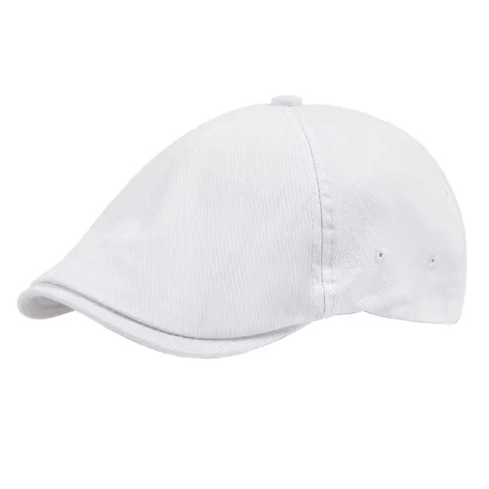 VOBOOM chapeau plat pour hommes casquette de gavroche classique casquettes de Golf sergé coton