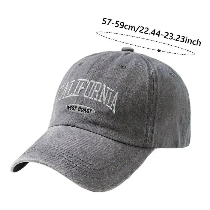 Casquette de baseball brodée "California West Coast"