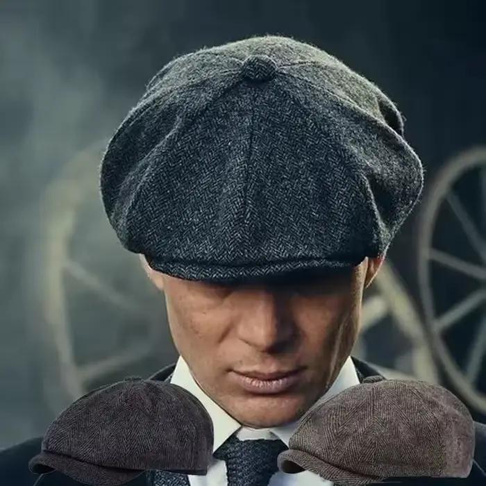Hommes décontracté Peaky Blinders chapeau printemps automne rétro béret chapeaux sauvages