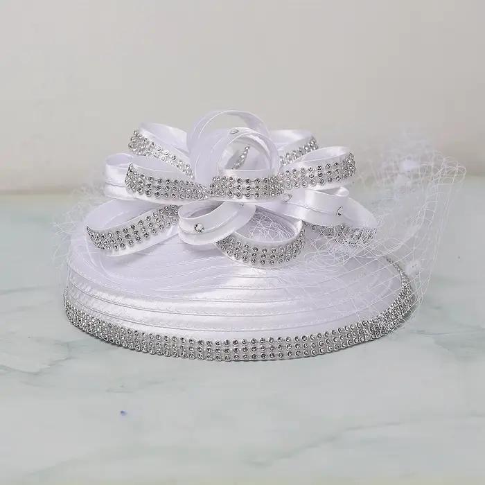 Chapeau bibi élégant de luxe FS pour femme