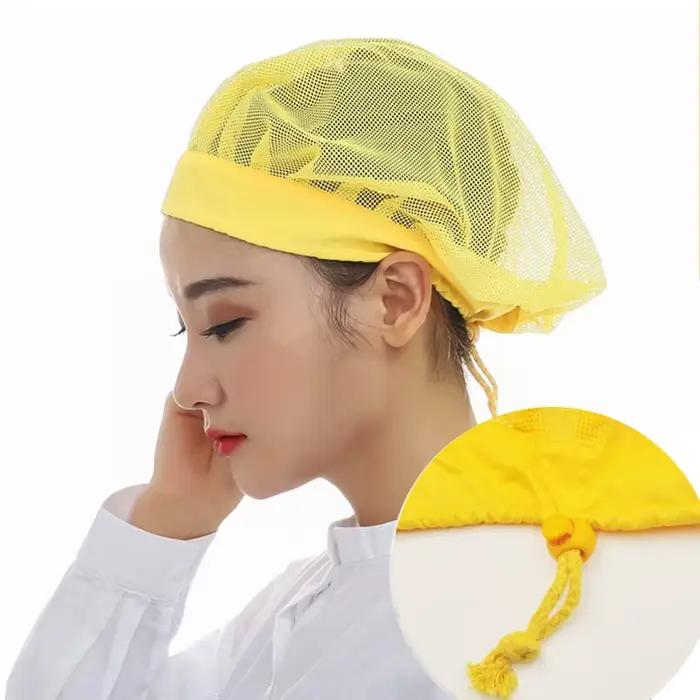 Casquettes en filet réglables blanches