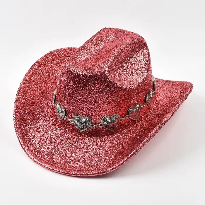 Chapeau de Cowboy occidental pour femmes
