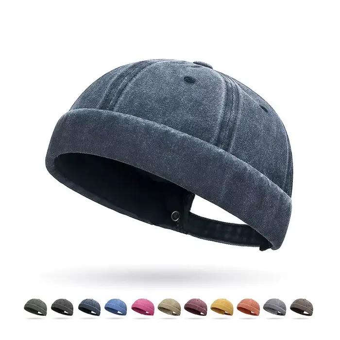 Casquette hip-hop délavée à capote souple de style rue polyvalente pour hommes et femmes pour toutes les saisons et les voyages