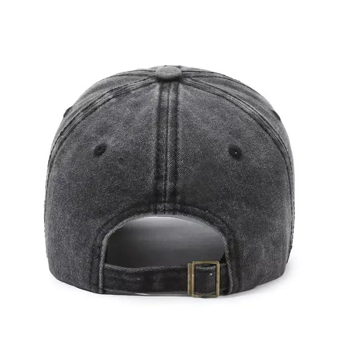 Casquette de baseball brodée d'aigle vintage – Chapeau de soleil d'extérieur élégant et polyvalent avec visière